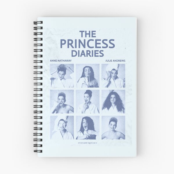 Item preview, The Princess Diaries – Vintage Movie Poster Inspired Design designed and sold by emma.designs.