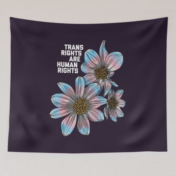 Item preview, Copy of Trans Rights are Human Rights designed and sold by Art by Veya.