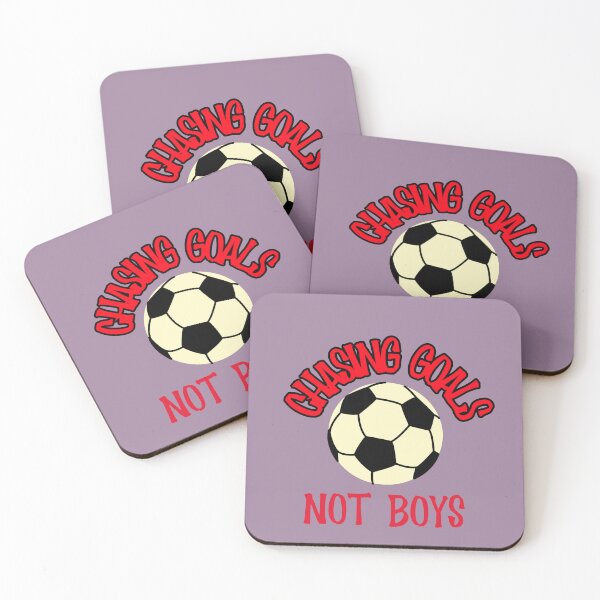 Item preview, Chasing Goals Not Boys Women's Girls Soccer Football designed and sold by WhackingTax.