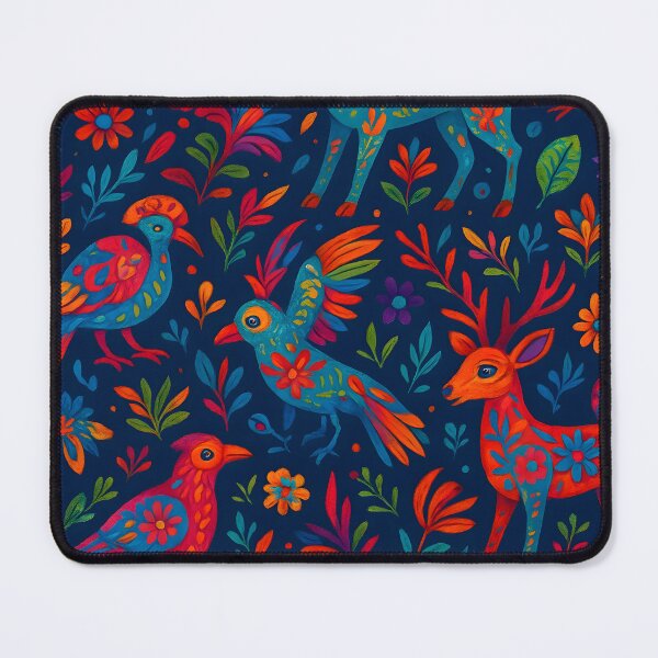 Item preview, Colorful Seamless Otomi Alebrijes Pattern in High Definition designed and sold by Mony26.