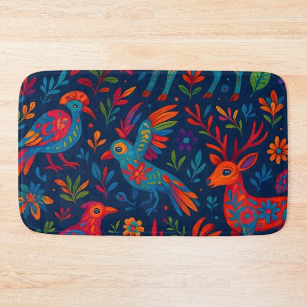 Item preview, Colorful Seamless Otomi Alebrijes Pattern in High Definition designed and sold by Mony26.