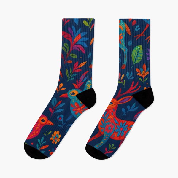 Item preview, Colorful Seamless Otomi Alebrijes Pattern in High Definition designed and sold by Mony26.