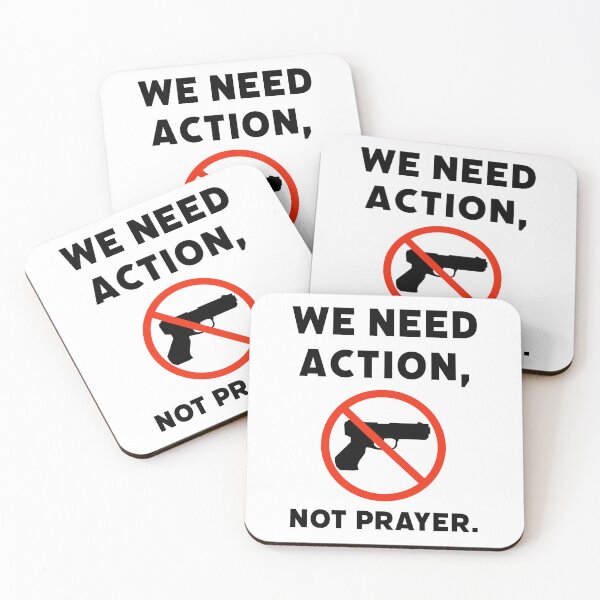 Item preview, We need action, not prayer.  designed and sold by Rachel the Artist .
