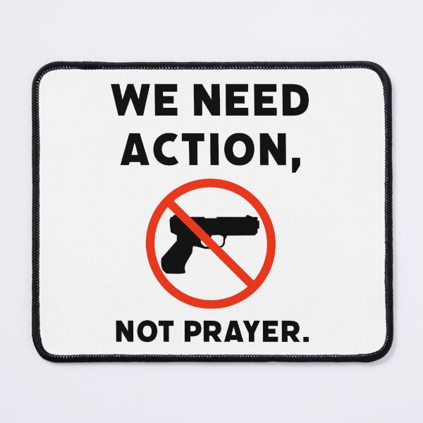 Item preview, We need action, not prayer. designed and sold by Rachel the Artist .
