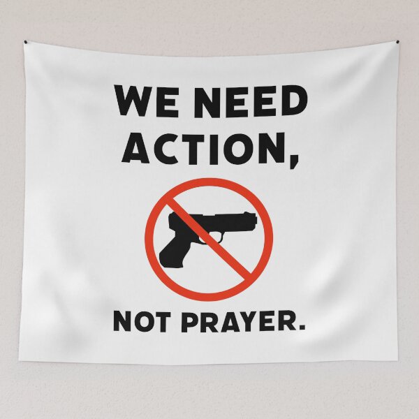 Item preview, We need action, not prayer.  designed and sold by Rachel the Artist .