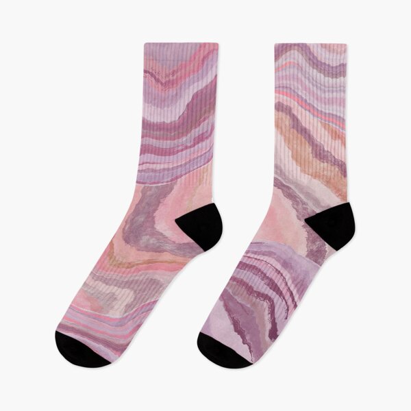 Item preview, Pink & Purple Marble Flow – Modern Abstract Stone Art designed and sold by NARIVA.