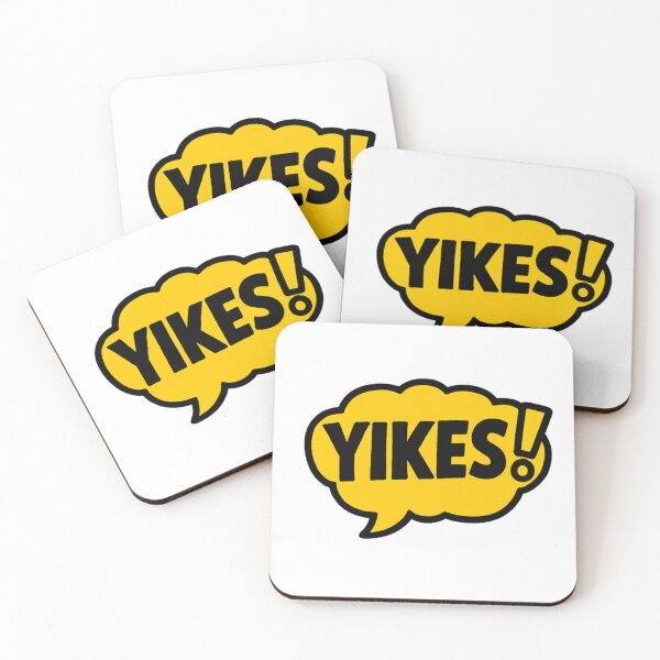 Item preview, YIKES! Beast Bubble Sticker designed and sold by TheWORDZ.