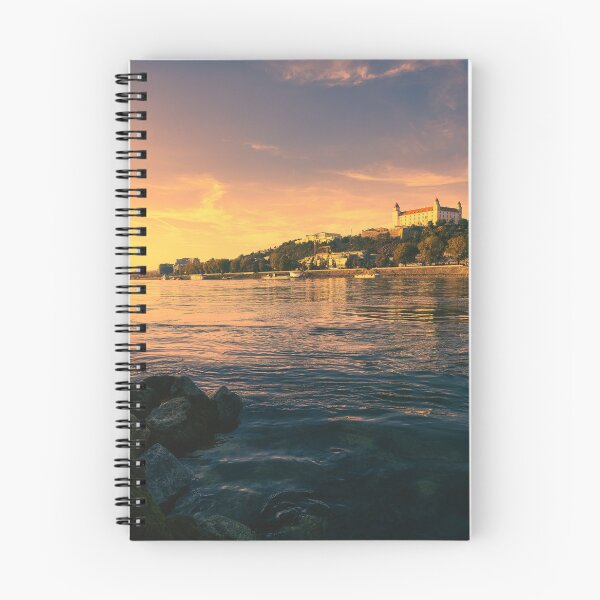 Item preview, Bratislava Castle at Sunset over the Danube – Slovakia designed and sold by RastislavS.