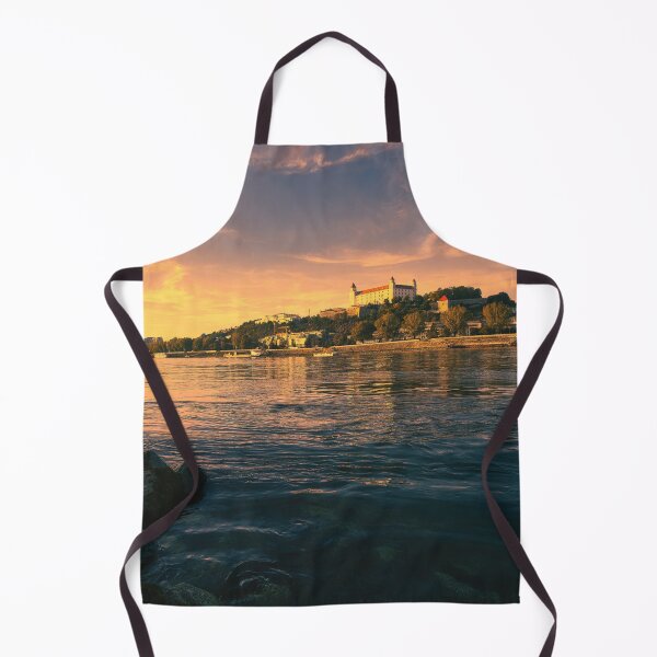 Item preview, Bratislava Castle at Sunset over the Danube – Slovakia designed and sold by RastislavS.