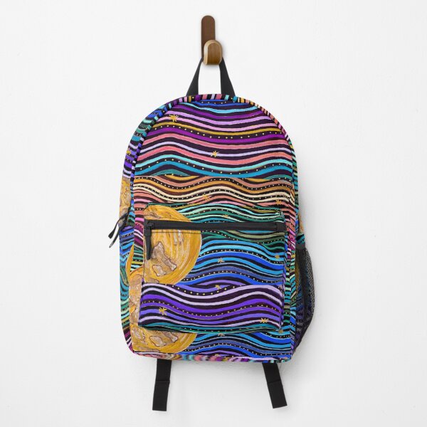 Item preview, Moonlit Rainbow Waves designed and sold by TheArtyOne11.