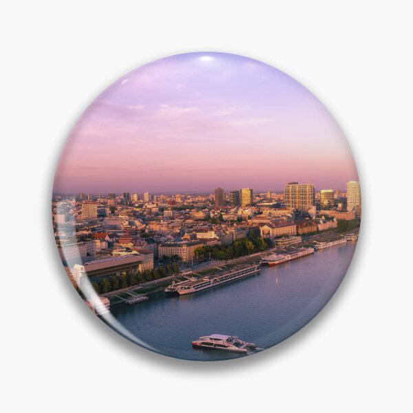 Item preview, Bratislava Cityscape over the Danube at Sunset – Slovakia designed and sold by RastislavS.