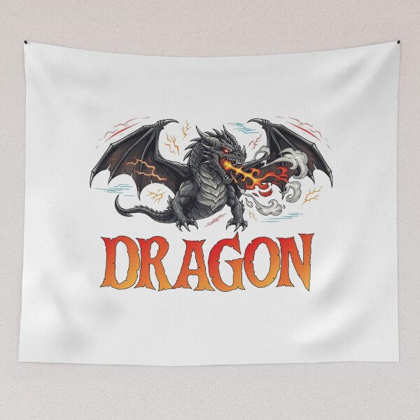 Item preview, Black Winged Fire Dragon designed and sold by naser100.