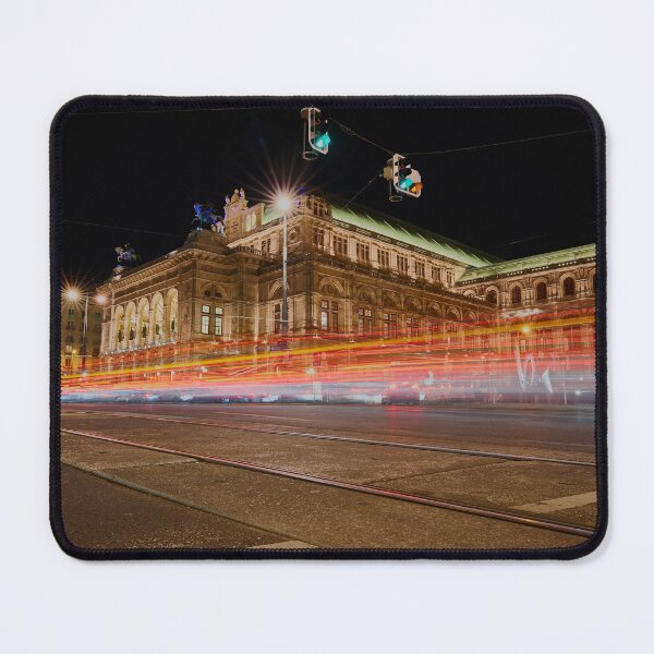 Item preview, Vienna State Opera at Night with Light Trails – Austria designed and sold by RastislavS.
