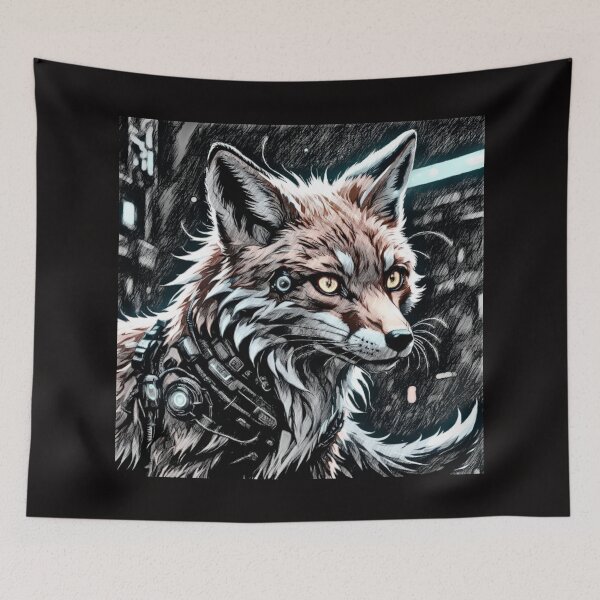 Item preview, Run with Cyber Fox #2 designed and sold by Helios Be. Lavsh.