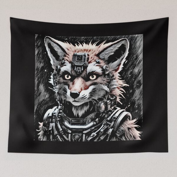Item preview, Run with Cyber Fox #3 designed and sold by Helios Be. Lavsh.