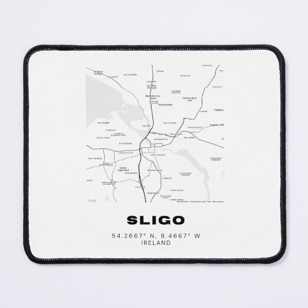 Item preview, Sligo Ireland Map | Minimalist Travel Art Print designed and sold by RM-Journey.