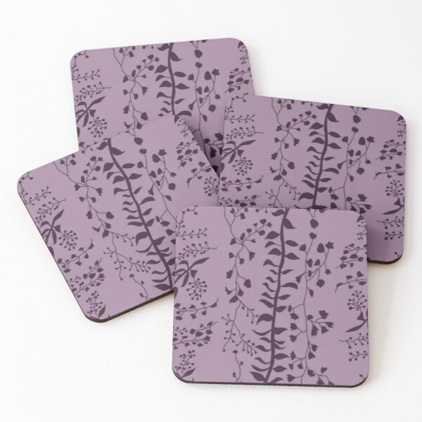 Item preview, Purple lavender floral Bella blanket  designed and sold by Madison Creates.