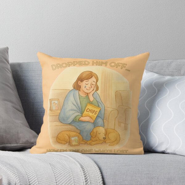 Item preview, Dropped Him Off – Empty Nest Parent Humor designed and sold by I AM BRO.