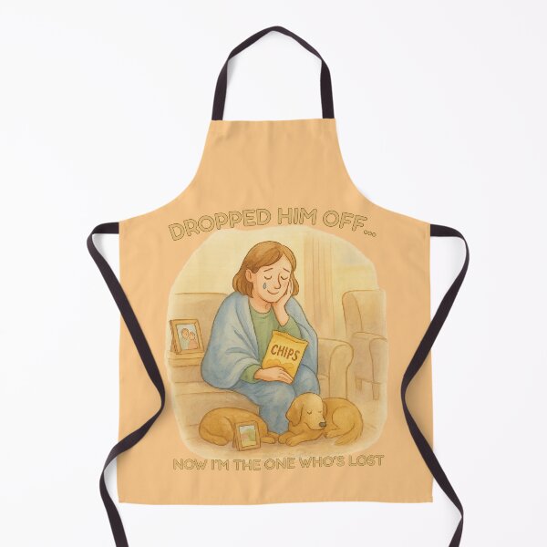 Item preview, Dropped Him Off – Empty Nest Parent Humor designed and sold by I AM BRO.