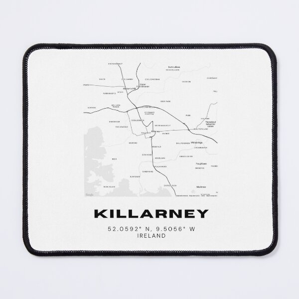 Item preview, Killarney Ireland Map | Minimalist Travel Wall Art designed and sold by RM-Journey.