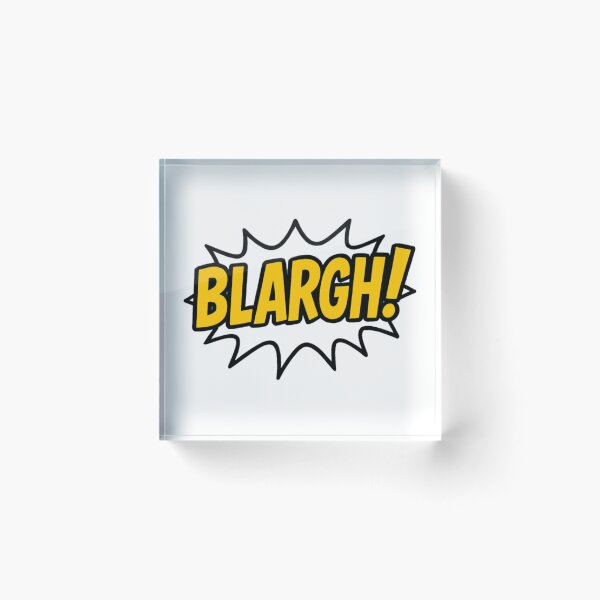 Item preview, BLARGH! Word Bubble designed and sold by TheWORDZ.
