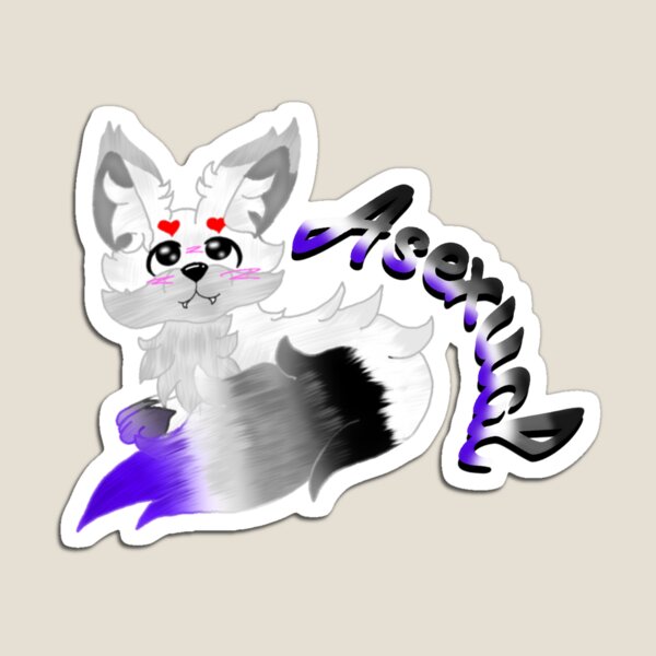 Item preview, Asexual fox designed and sold by rubyfirequeen.