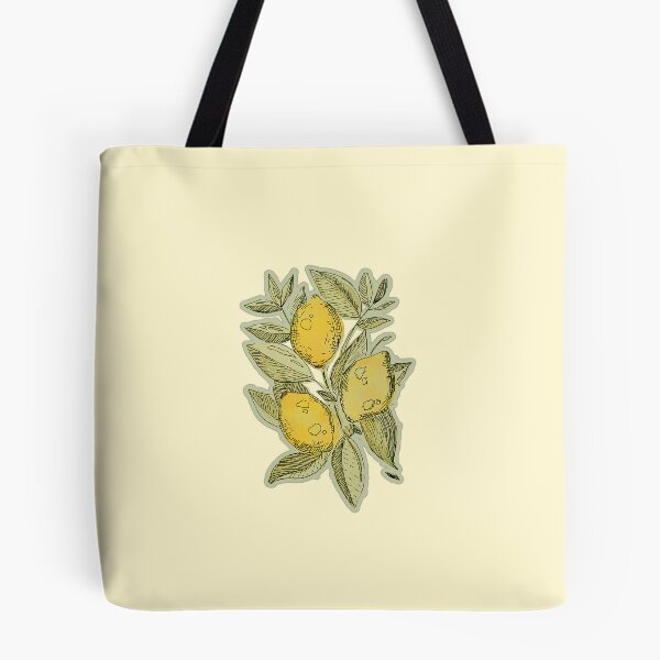 Item preview, Vintage Lemon drawing hand drawn artwork  designed and sold by EleanneKae.