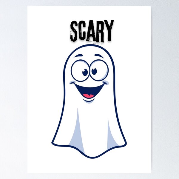 Item preview, "Happy Little Ghost" designed and sold by Debajit Kro.