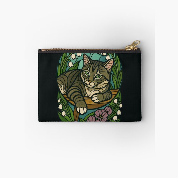 Item preview, Tabby Kitty Vitreaux designed and sold by Elvenwings.