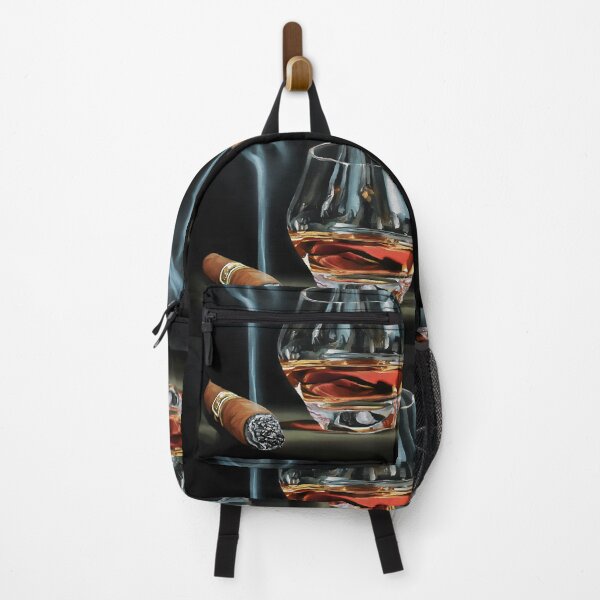 Item preview, Whiskey On the Rocks and Cigar Elegance - A Sophisticated Moment of Indulgence designed and sold by OlfactoART Studio.