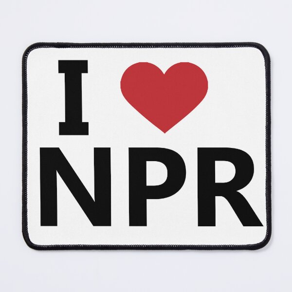 Item preview, I Love NPR designed and sold by PSCSCo.