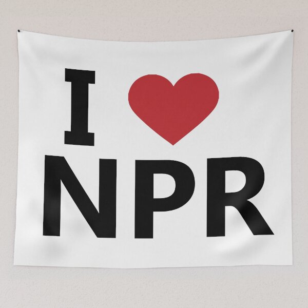 Item preview, I Love NPR designed and sold by PSCSCo.