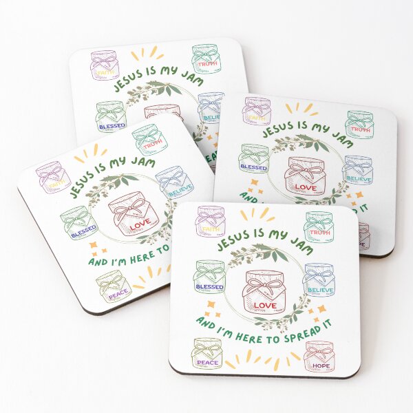 Item preview, Jesus is my jam and i'm here to spread it designed and sold by KatNa.