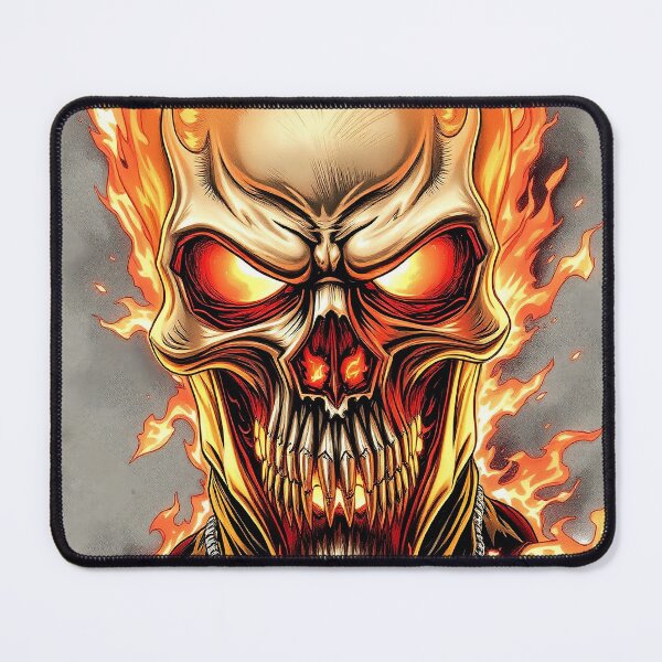 Item preview, Flaming Skull designed and sold by csdesign73.