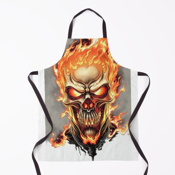 Item preview, Flaming Skull designed and sold by csdesign73.