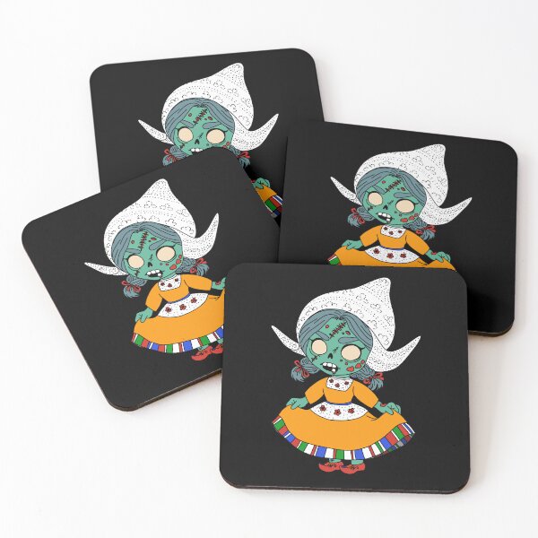Item preview, Cute Dutch Zombie Girl designed and sold by HRSCreates.