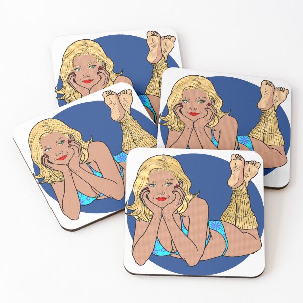 Item preview, Blue Bikini Pinup designed and sold by SolefulStickers.