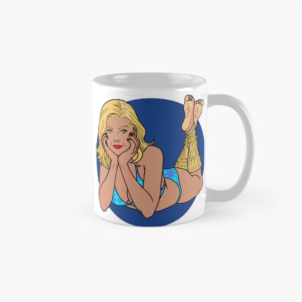Item preview, Blue Bikini Pinup designed and sold by SolefulStickers.