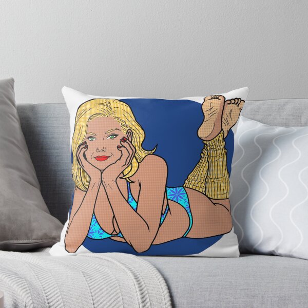 Item preview, Blue Bikini Pinup designed and sold by SolefulStickers.
