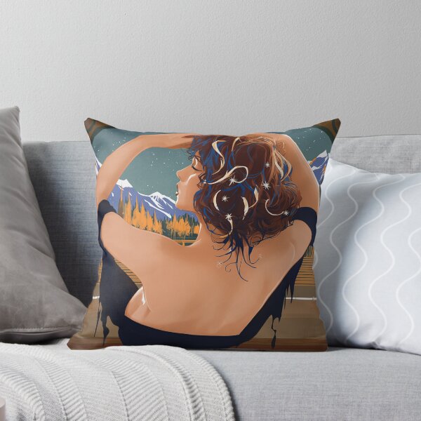 Item preview, Starry Mountain Elegance - Mucha Inspired Art designed and sold by Kelly Designed.