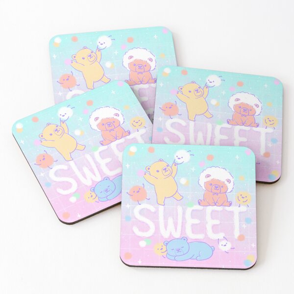 Item preview, Sweet Bears with Fluffy Monsters designed and sold by Kyut-Yum.