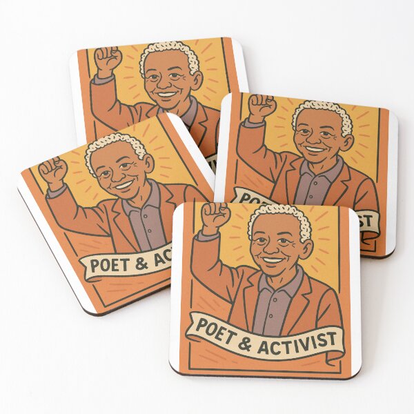 Item preview, Nikki Giovanni, Poet and Activist designed and sold by Item Geeks.