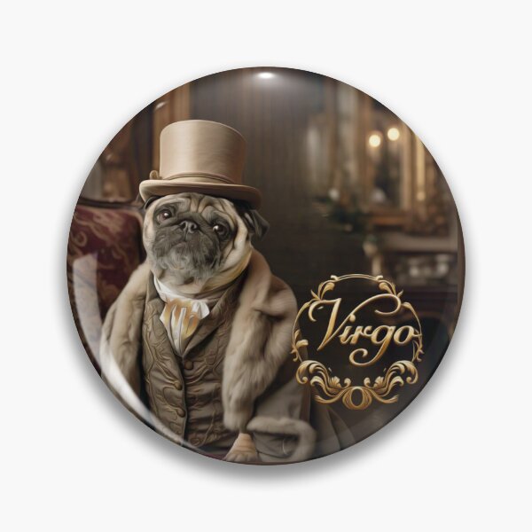 Item preview, Virgo the pug  designed and sold by Ralphy pug baby.
