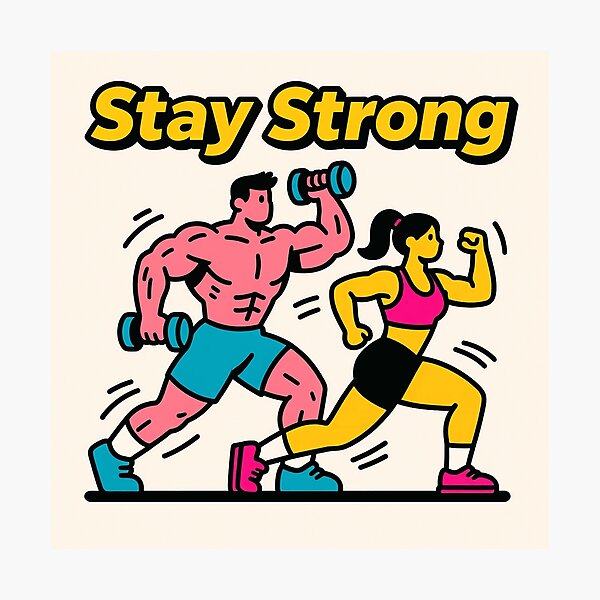 Item preview, Stay Strong designed and sold by casamomo.