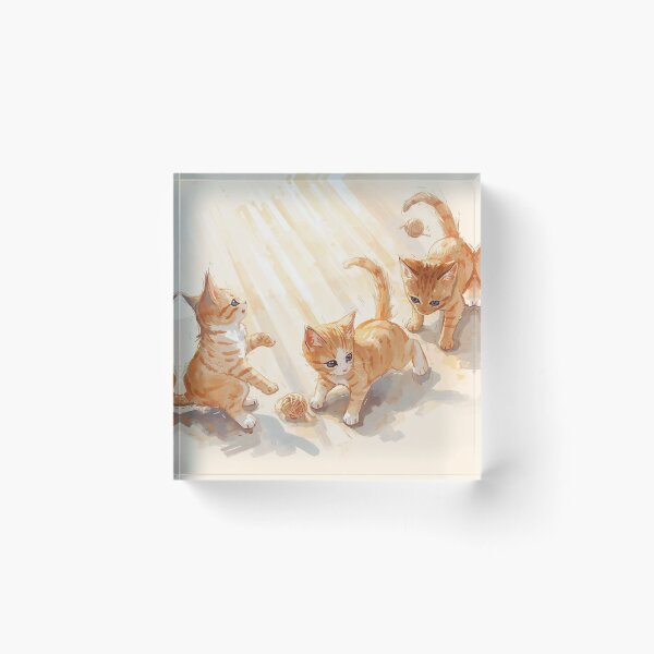 Item preview, Kittens Playing designed and sold by Pivi's Design.