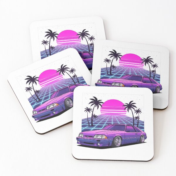 Item preview, Neon Stang Retro 80s designed and sold by Pie-de-apple.