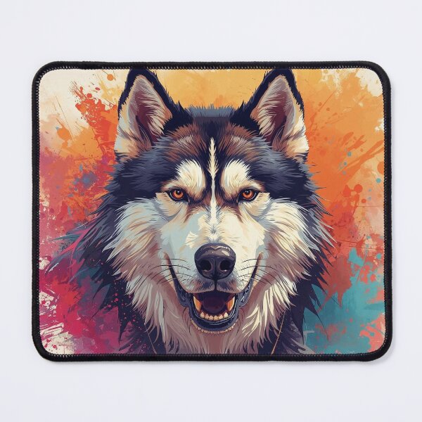 Item preview, Husky Portrait designed and sold by Pivi's Design.