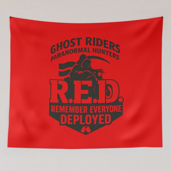 Item preview, R.E.D. – Remember Everyone Deployed V.3 designed and sold by GhostRiderMerch.