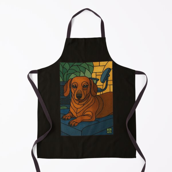 Item preview, Dachshund Vitreaux designed and sold by Elvenwings.