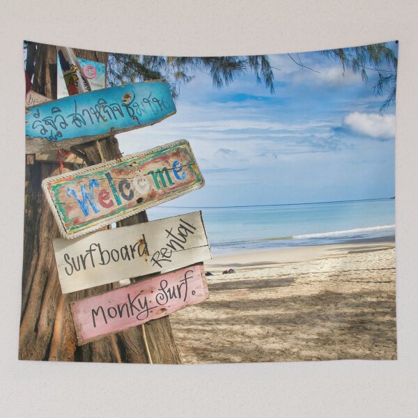 Item preview, Tropical Beach Signpost designed and sold by pcole123.